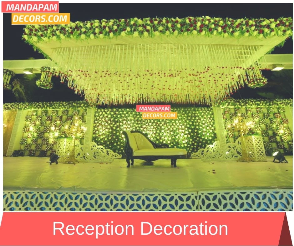reception stage decoration