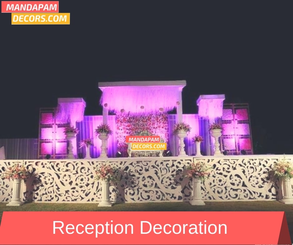 reception stage decoration